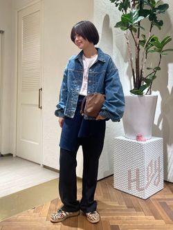 追加》Levi's/リーバイス SLOBE別注 BALLOON SLEEVE TRACKER デニム